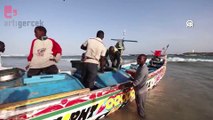 Senegal'de balıkçılar geleneksel yöntemlerle balıkçılık yapmayı sürdürüyor