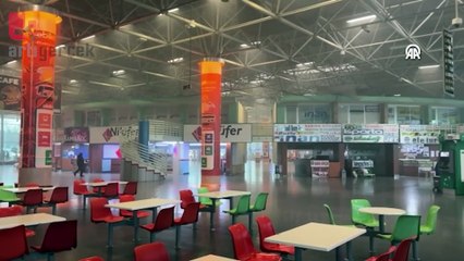 Şehirlerarası otobüs terminalinde çıkan yangın söndürüldü