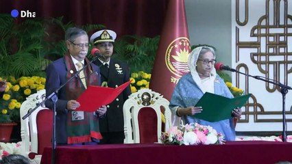 Sheikh Hasina sworn in as Bangladesh PM for fifth term