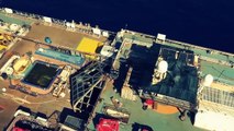 Costa Concordia, l'ultimo viaggio: le riprese con il drone all'Isola del Giglio