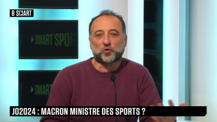 SMART SPORTS - JO2024 : Macron Ministre des Sports ?