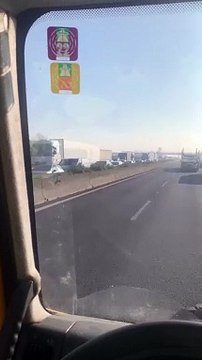 Tragico incidente in A1: muore un 35enne. Le immagini del traffico in tilt tra Casalpusterlengo e Lodi