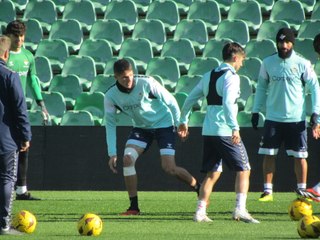 Entrenamiento del Real Betis