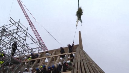 Notre-Dame de Paris: la nouvelle charpente de la cathédrale inaugurée