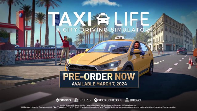 Taxi Life : A City Driving Simulator - Bande-annonce des précommandes