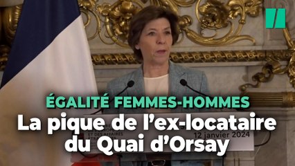 Le message subliminal de Colonna sur la paritié du nouveau gouvernement