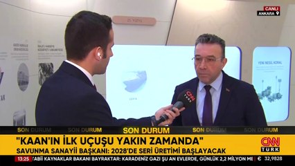 Savunma Sanayii Başkanı'ndan KAAN açıklaması