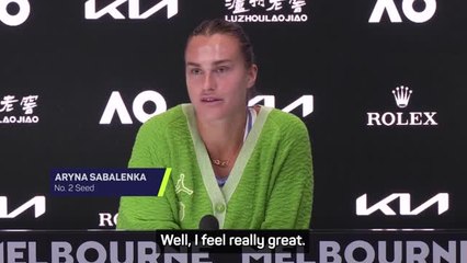 Download Video: Sabalenka 'ready' to defend Australian Open title