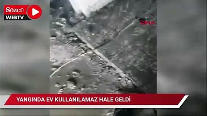 Video herunterladen: Şırnak’ta sobadan çıkan yangında ev kullanılamaz hale geldi