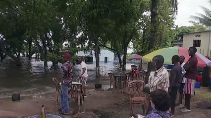 Rio Congo transborda e preocupa moradores de Kinshasa