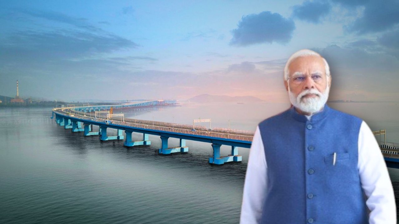 PM मोदी ने किया देश के सबसे लंबे समुद्री पुल अटल सेतु का उद्घाटन, 30 मिनट में तय होगा 2 घंटे का सफर