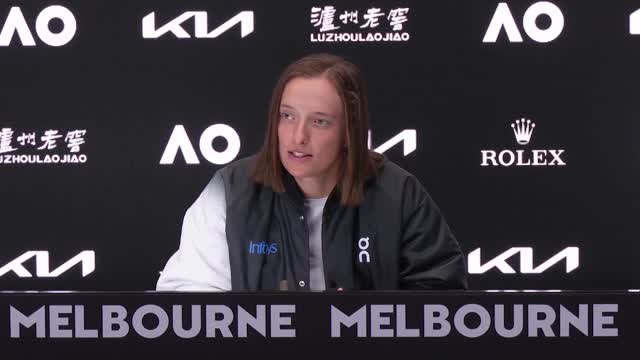 CLEAN: Swiatek fully focused after 'peaceful' off-season ahead of Australian Open