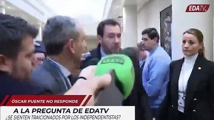  Los Ministros Socialistas escapan de las preguntas de EDATV sobre la traición de Junts 