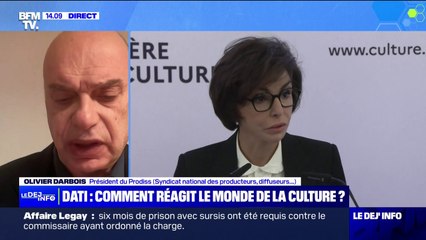 Olivier Darbois, président du Prodiss (Syndicat national des producteurs et diffuseurs): "Je déplore que le ministère de la Culture soit souvent la variable d'ajustement"