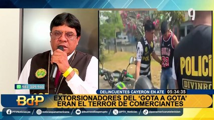 Capturan a peligrosa banda de extranjeros dedicada al préstamo del “Gota a Gota” en Ate