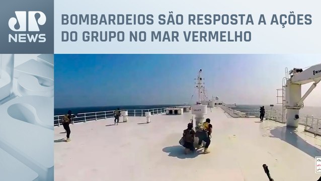 EUA e Reino Unido atacam rebeldes houthis no Iêmen