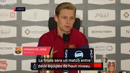 Barça - De Jong : "Tout faire pour battre le Real en finale"
