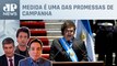 Milei reafirma plano de fechar Banco Central na Argentina; Alan Ghani, Piperno e Dantas comentam