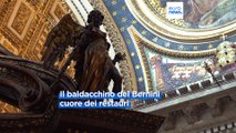 Verso il Giubileo 2025: restauro del baldacchino di San Pietro