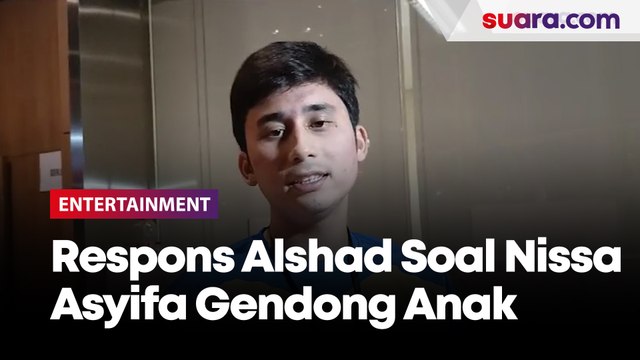 Respons Alshad Ahmad Ditanya Soal Foto Nissa Asyifa Gendong Anak