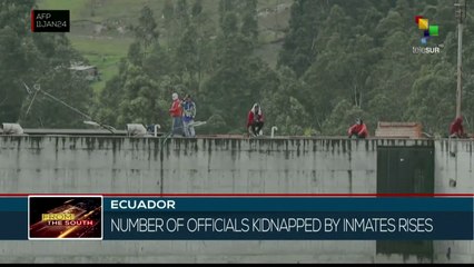 Ecuador: Number of officials kidnapped by inmate’s rises