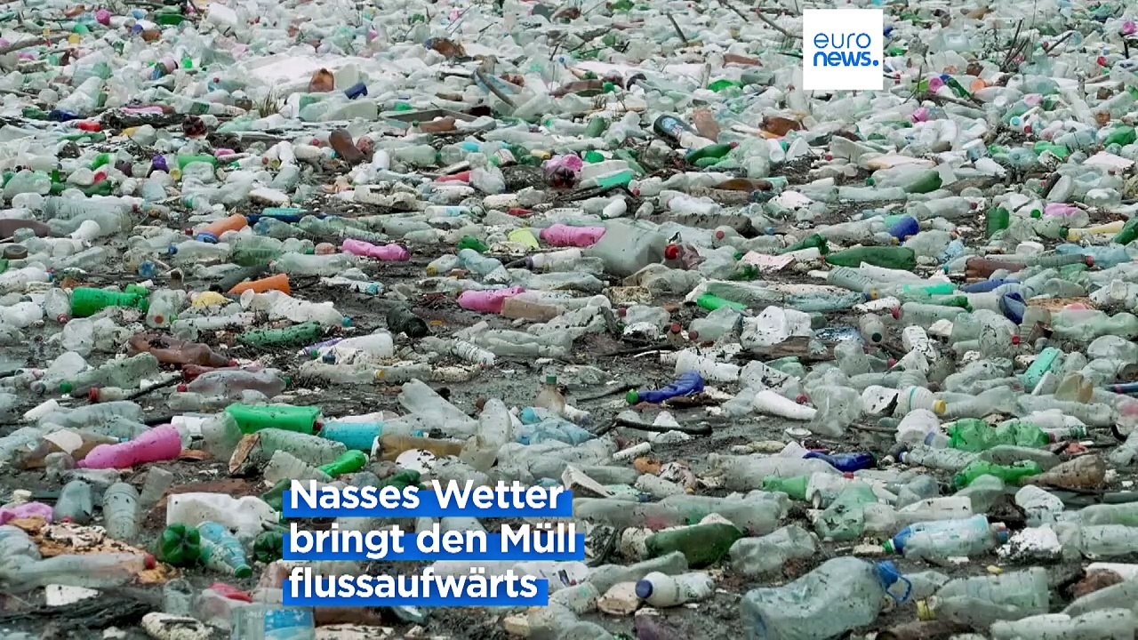 'Müllsaison' in Bosnien: Mehr als 10.000 Tonnen Abfall im Fluss Drina