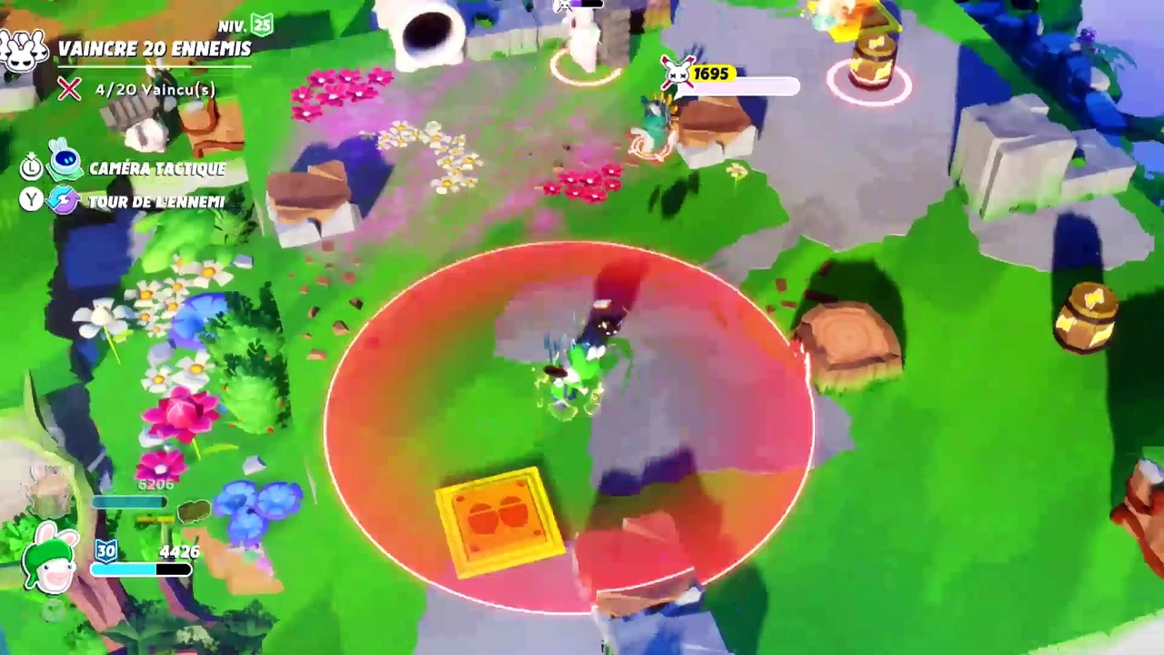 LAPIN LUIGI ET LAPIN HARMINE TRAVAILLENT EN EQUIPE MARIO + THE LAPIN CRETINS SPARKS OF HOPE #47