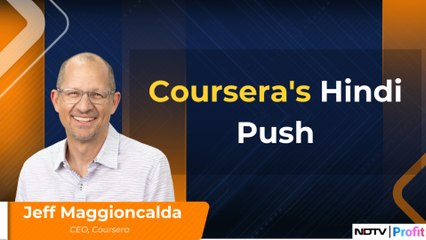 Nasdaq-Listed Coursera On Hindi Push | NDTV Profit