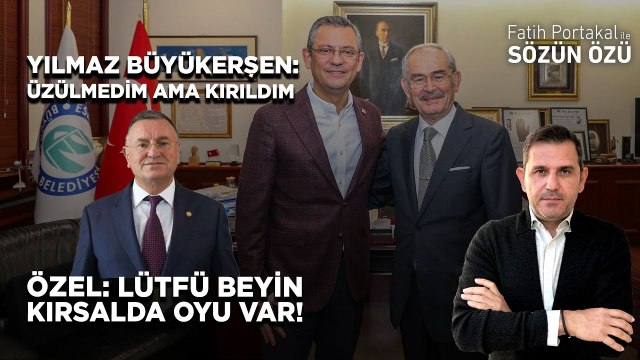 YILMAZ BÜYÜKERŞEN: ÜZÜLMEDİM AMA KIRILDIM… ÖZEL: KIRSALDA LÜTFÜ BEY’İN OYU VAR!