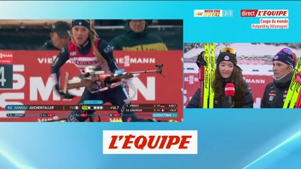 Jeanmonnot : «Contente dans l'ensemble» - Biathlon - CM (F)