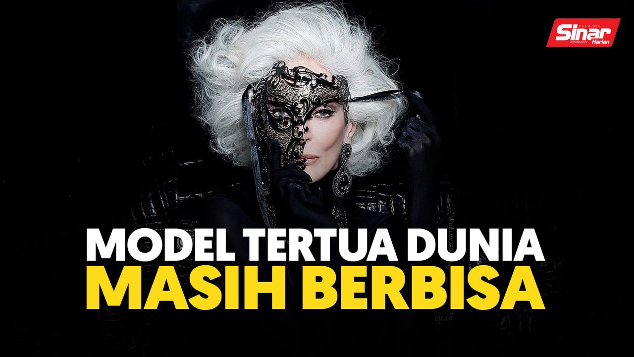 Model tertua dunia masih berbisa
