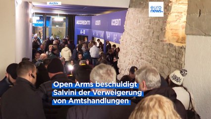 Matteo Salvini erneut vor Gericht: "Stolz auf das, was ich getan habe"