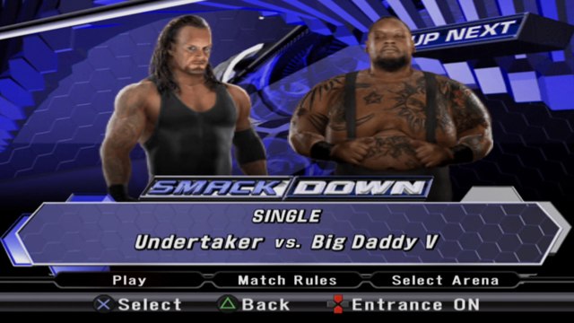 WWE Undertaker vs Big Daddy V SmackDown 8 February 2008 | SmackDown vs Raw 2009 PCSX2