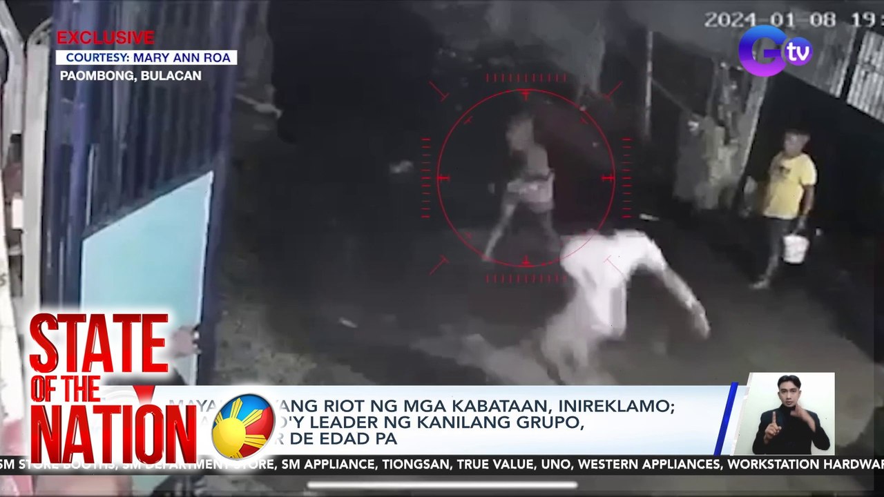 Maya't mayang riot ng mga kabataan, inireklamo; Mga umano'y leader ng kanilang grupo, mga menor de edad pa | SONA