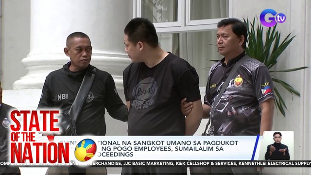 Chinese national na sangkot umano sa pagdukot at pagpatay ng POGO employees, sumailalim sa inquest proceedings | SONA