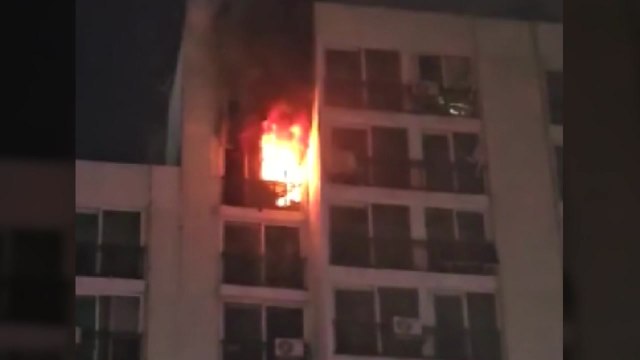 서울 가양동 아파트 불...1명 연기 흡입·90여 명 대피 / YTN