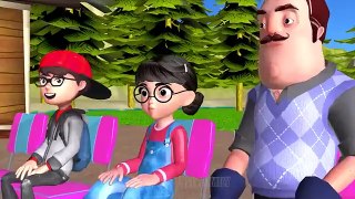 Scary Teacher 3D Miss T vs Nick and Tani Troll Hello Neighbor Transform Female with Water Balloon