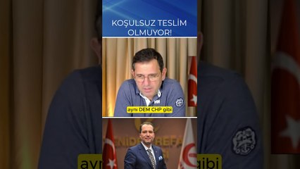 ERBAKAN AKP’YE KOŞULSUZ TESLİM OLMUYOR! #SHORTS