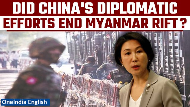 Myanmar, Northern Shan: China negotiates ‘ceasefire’ between army & armed alliance | Oneindia News