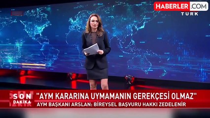 AYM Başkanı Zühtü Arslan'dan Yargıtay'a Can Atalay tepkisi: Anayasa Mahkemesi kararlarına uyulmamasının hiçbir gerekçesi olamaz