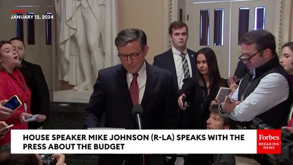 BREAKING: Speaker Mike Johnson Insists Budget Deal Remains Despite Pushback From The Right