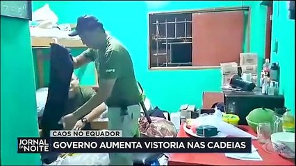Operações contra criminosos aumentam no Equador