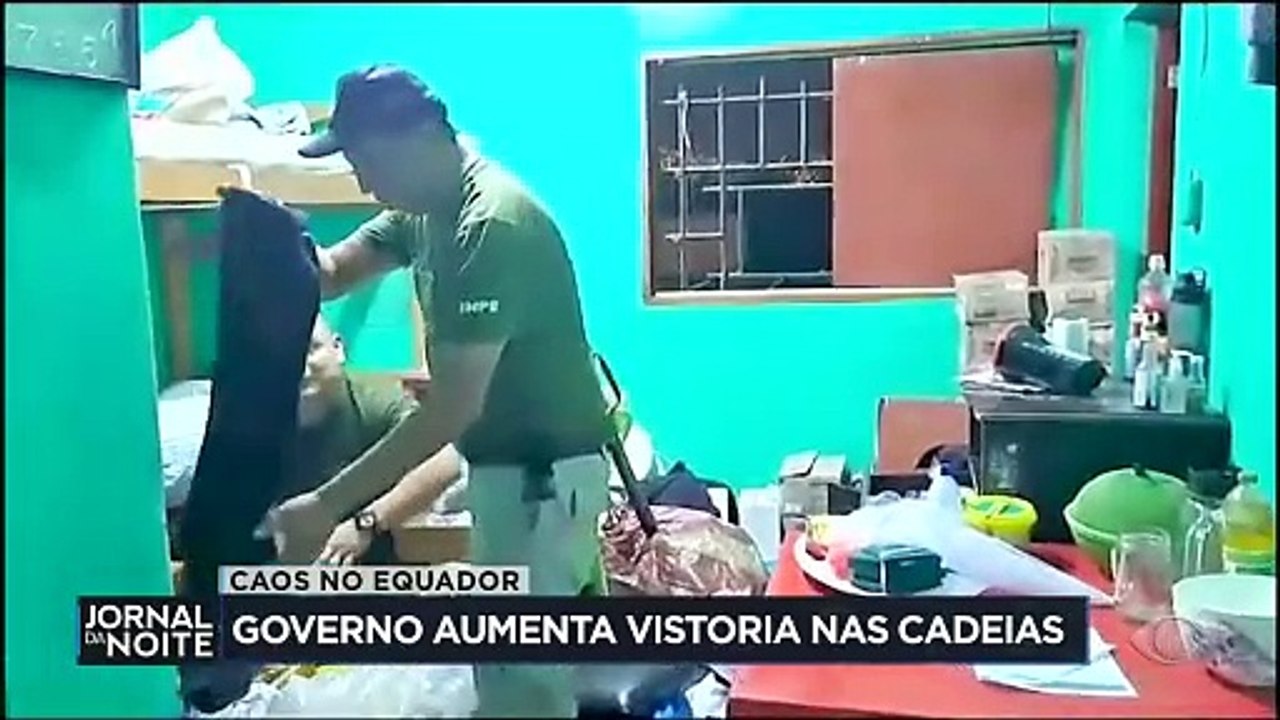 Operações contra criminosos aumentam no Equador