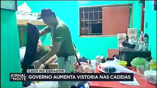 Operações contra criminosos aumentam no Equador