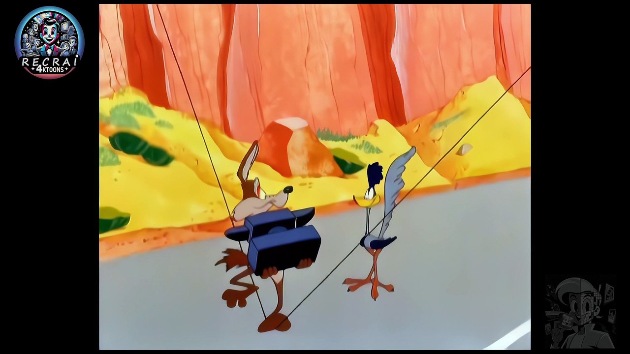  Bip Bip et Coyote - Bip Bip 1952 - Partie 2/5 - VF - Premier épisode en 4K par RecrAI4KToons