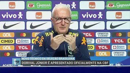 Dorival é apresentado oficialmente na CBF e declarou que está vivendo um sonho