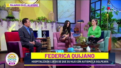 Federica Quijano HOSPITALIZADA por GOLP3S que le dio su hijo con Autismo