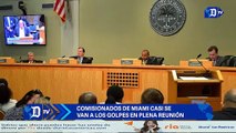 Comisionados de Miami casi se van a los golpes en plena reunión | El Diario en 90 segundos