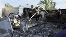 Decenas de muertos en bombardeos israelíes en el centro y el sur de Gaza