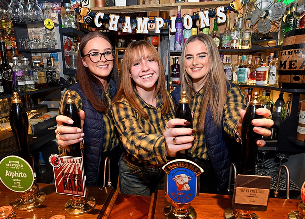 A walk around the Tamworth Tap pub, which has been named CAMRA National Pub of the Year for the second time in a row.